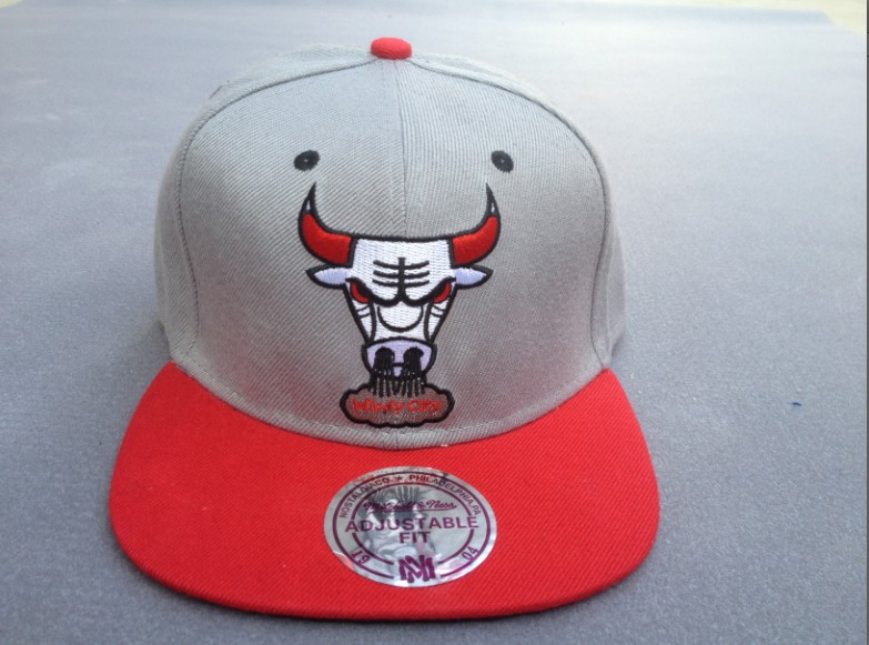 NBA Chicago Bulls M&N Strapback Hat id38